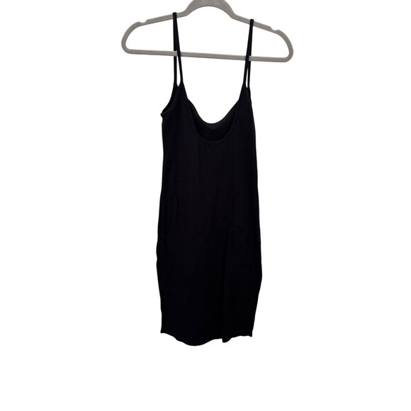 Abercrombie and Fitch women's black ribbed dress size M - Picture 3 of 3